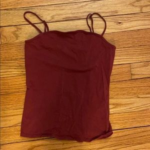 Red tank top
